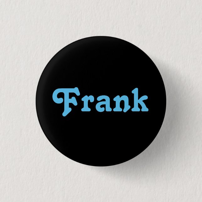 Button Frank (Front)