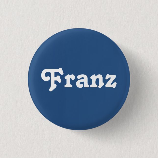 Button Franz (Front)