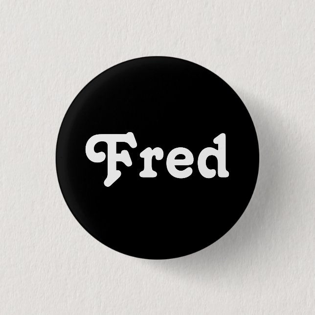 Button Fred (Front)