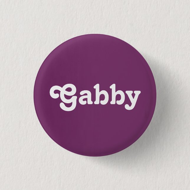 Button Gabby (Front)
