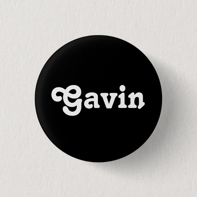 Button Gavin (Front)
