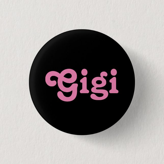 Button Gigi (Front)