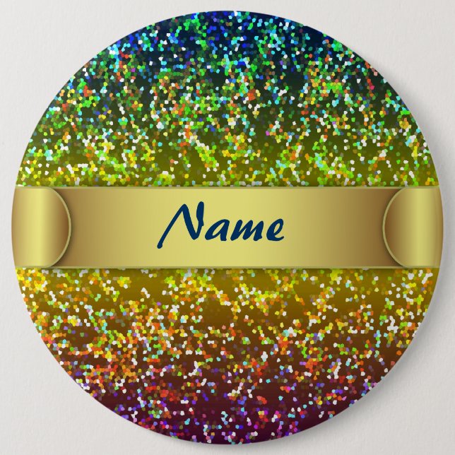 Button Glitter Graphic (Front)
