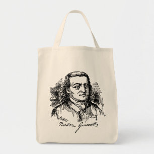 Button Gwinnett Tote Bag