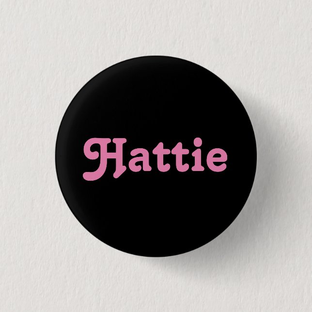 Button Hattie (Front)