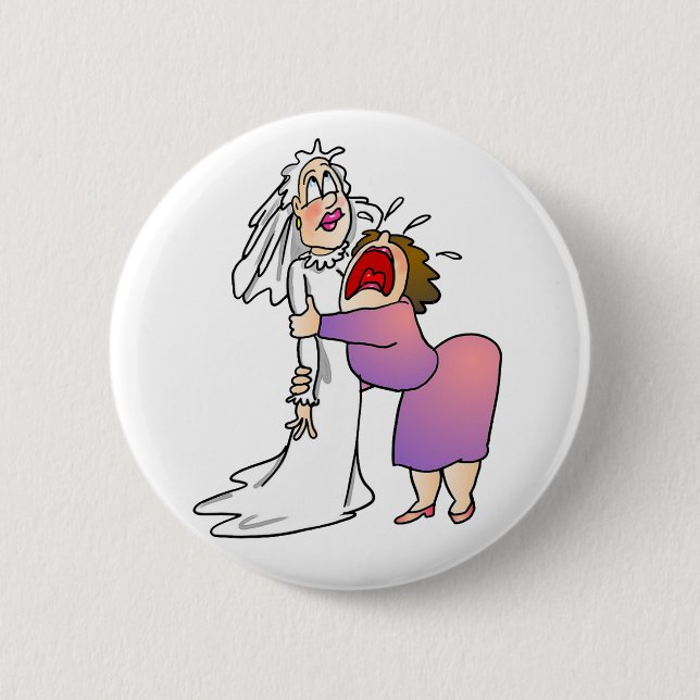 Button: Holding On 6 Cm Round Badge (Front)