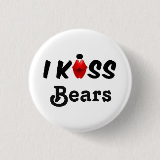 Button I Kiss Bears