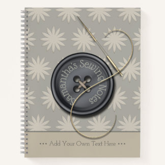 Button It Sewing Notes Journal