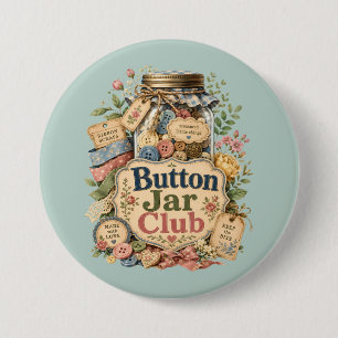 Button Jar Club Cottagecore Sewing Collage
