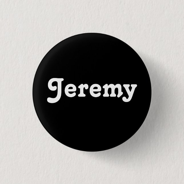 Button Jeremy (Front)