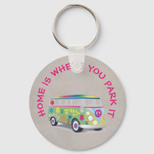 Button Keyring - Home It Where You Park It