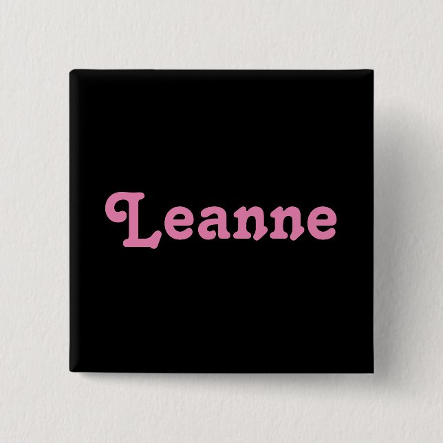Button Leanne (Front)