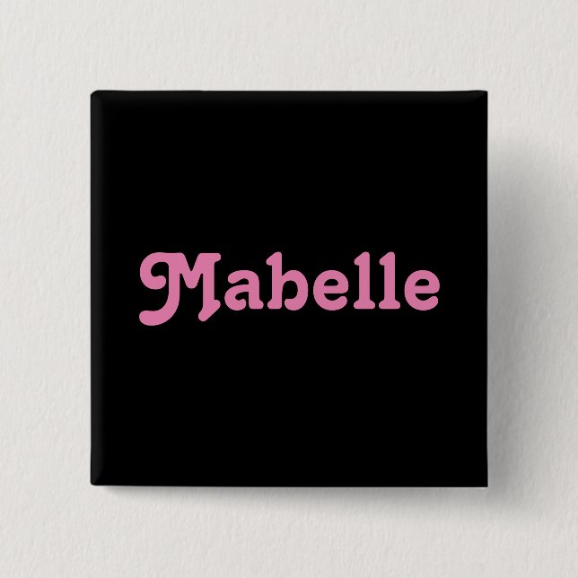 Button Mabelle (Front)