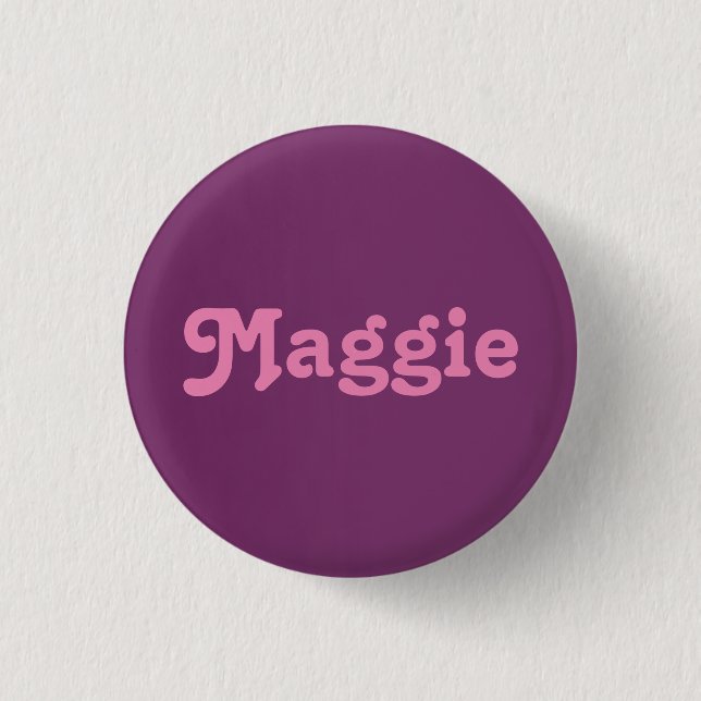 Button Maggie (Front)