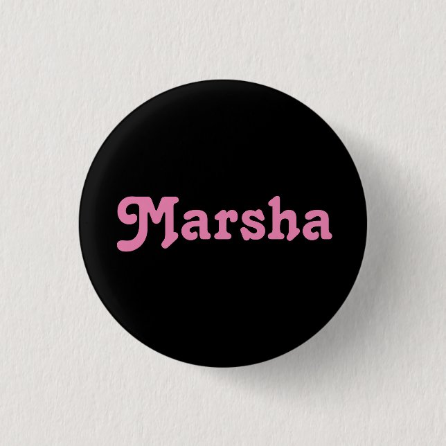 Button Marsha (Front)