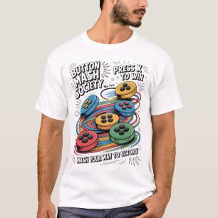 Button Mash Society T-Shirt