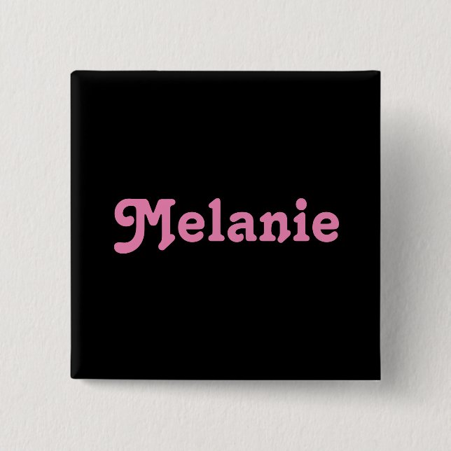 Button Melanie (Front)