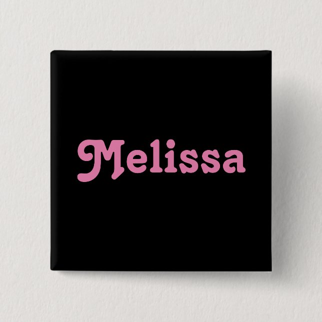 Button Melissa (Front)