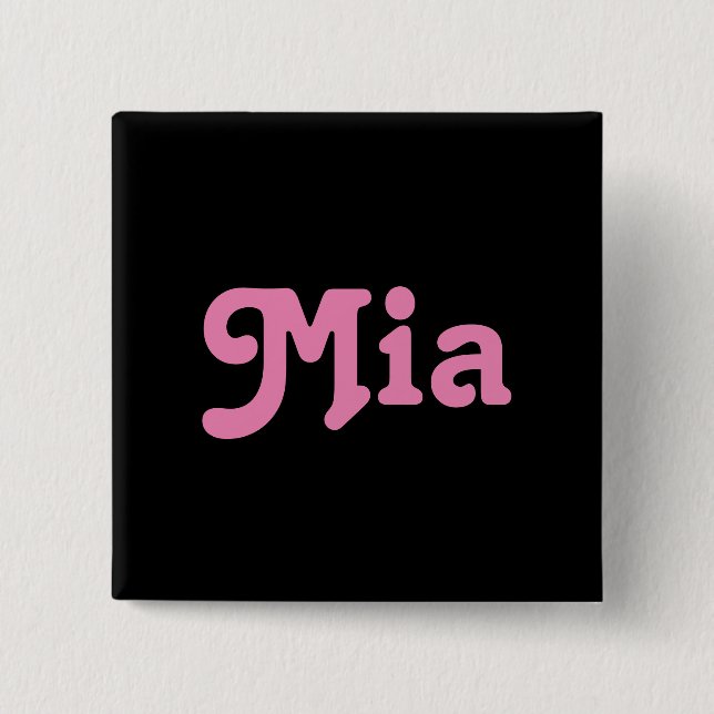 Button Mia (Front)