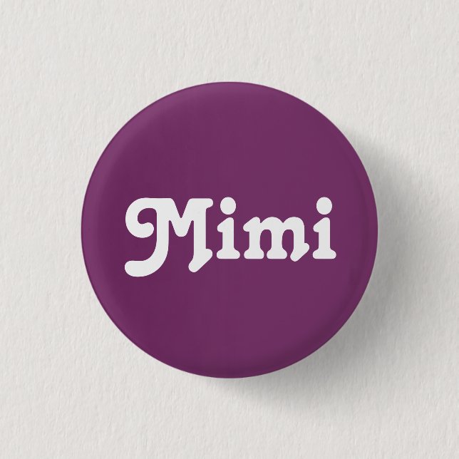 Button Mimi (Front)