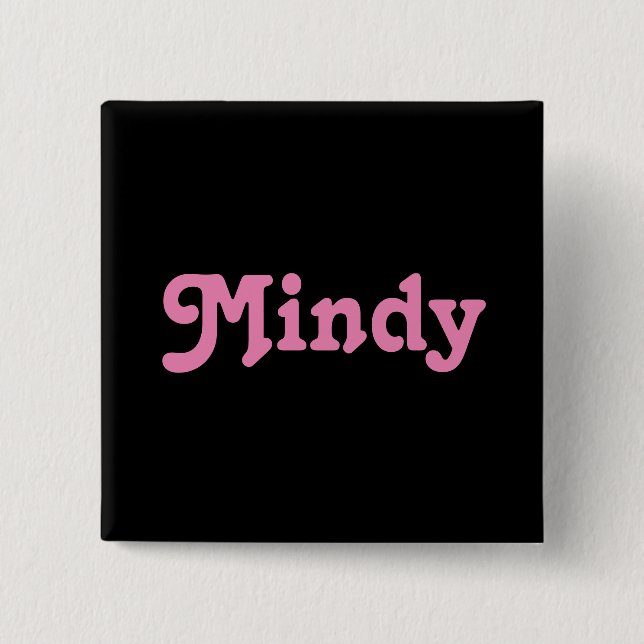 Button Mindy (Front)