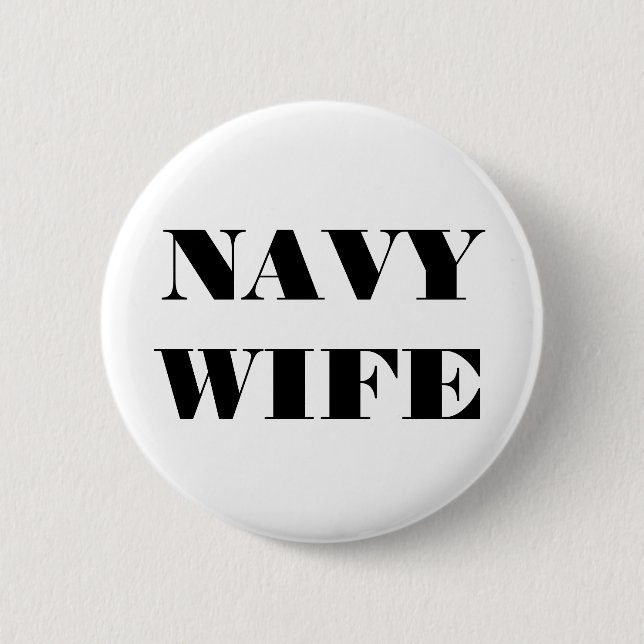 Button Navy Wife (Front)