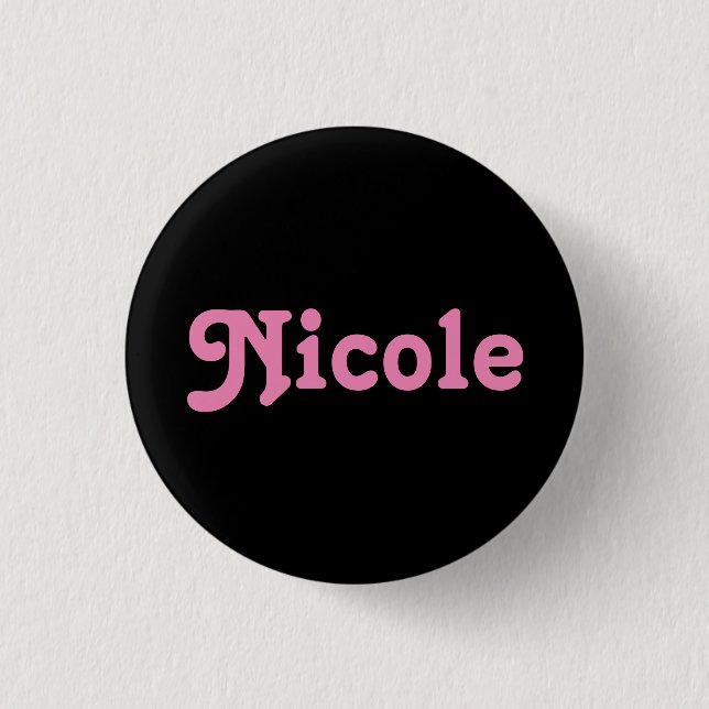 Button Nicole (Front)