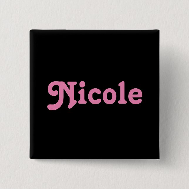 Button Nicole (Front)