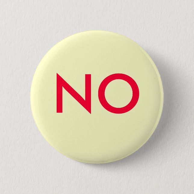Button - NO (Front)