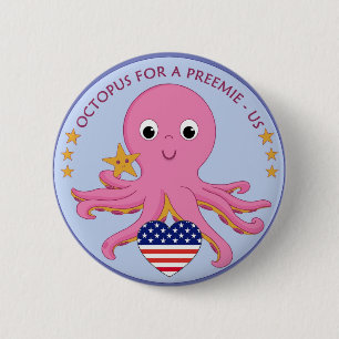 Button Octopus For A Preemie US