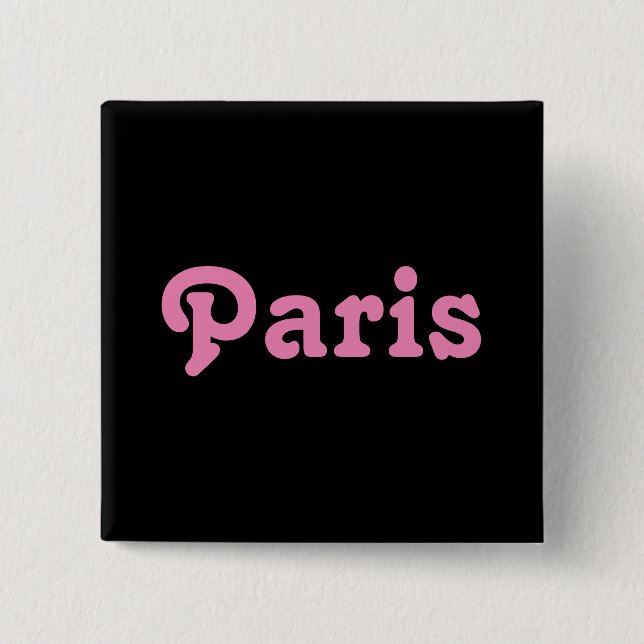 Button Paris (Front)