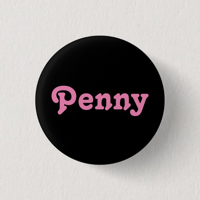 Button Penny (Front)