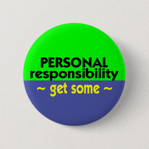 button_personalresponsibility 6 cm round badge