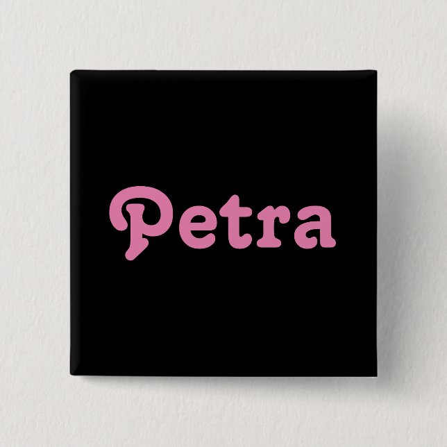 Button Petra (Front)