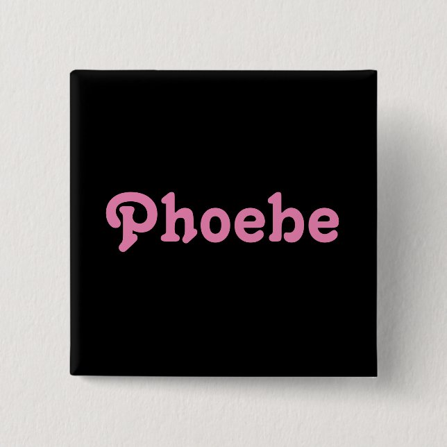 Button Phoebe (Front)