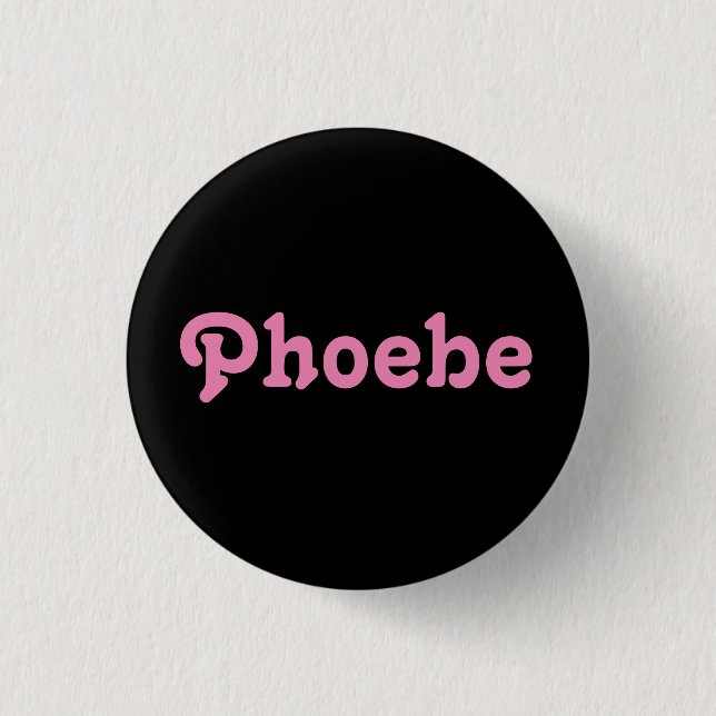 Button Phoebe (Front)