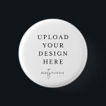 Button Pin 1-1/4" - Small<br><div class="desc">Customise your button pin design in Templett. After you are done editing,  download your file in a JPG format (don't forget to turn on the bleed option). Upload your design here by clicking on the blue "Personalise" button.</div>