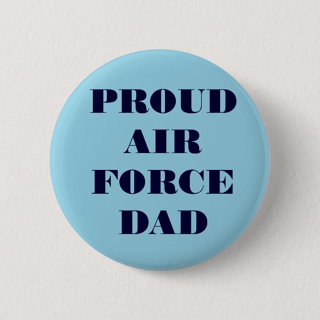 Button Proud Air Force Dad (Front)