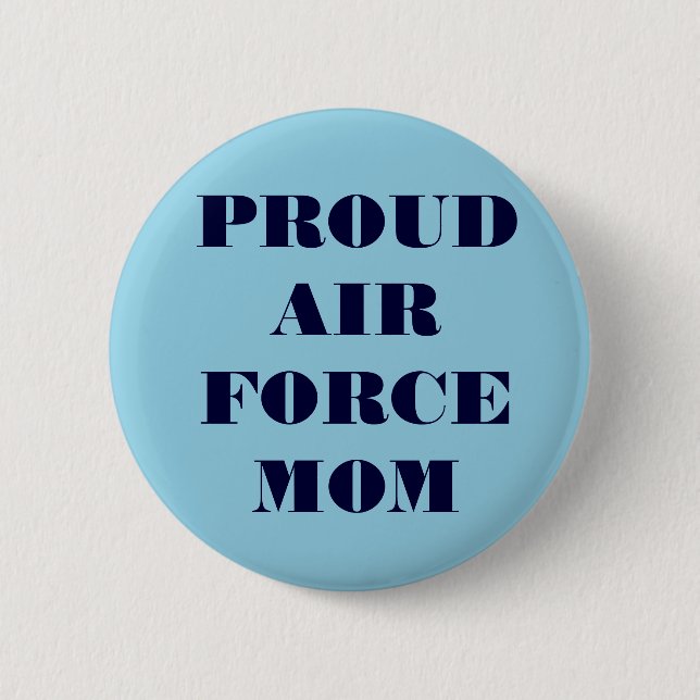 Button Proud Air Force Mum (Front)