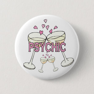 Button:Psychic 6 Cm Round Badge