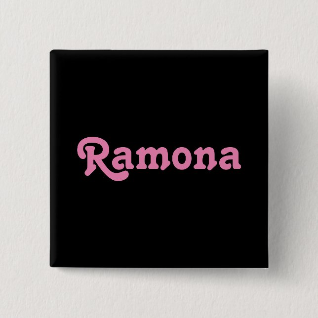 Button Ramona (Front)