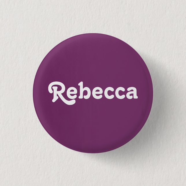 Button Rebecca (Front)