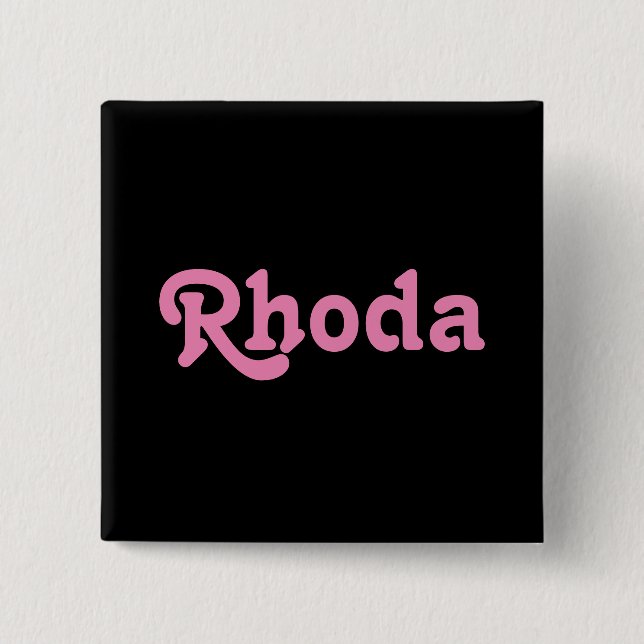 Button Rhoda (Front)
