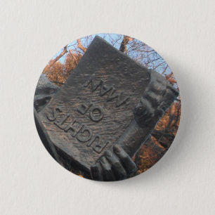 Button Rights Of Man Book Held By Thomas Paine