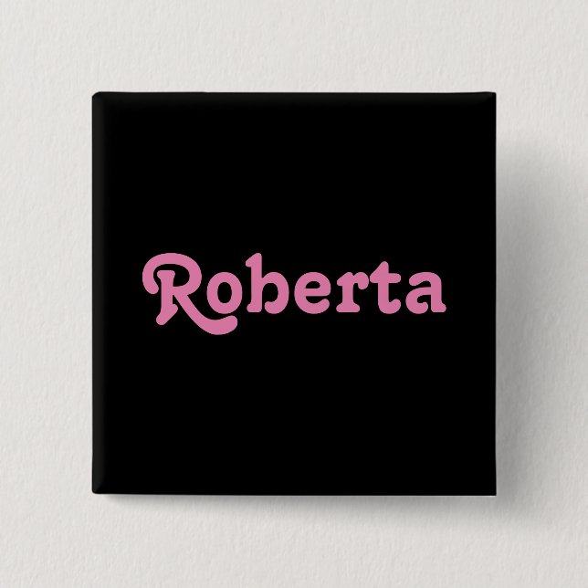 Button Roberta (Front)