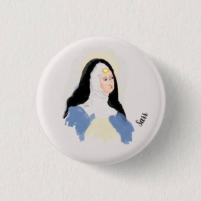 Button  : Saint Beatrice (Front)