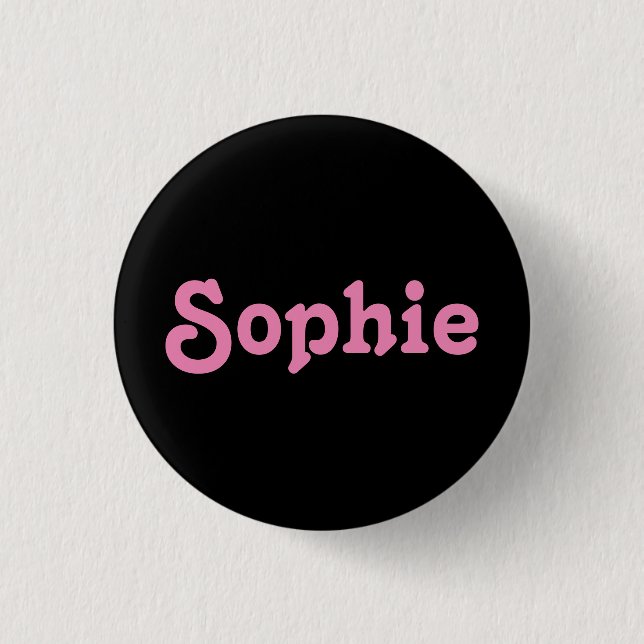 Button Sophie (Front)