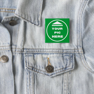 Button Square - Add Your Image