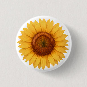Button - Sunflower