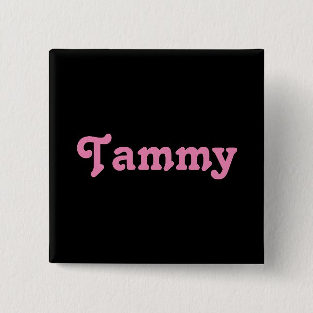 Button Tammy (Front)